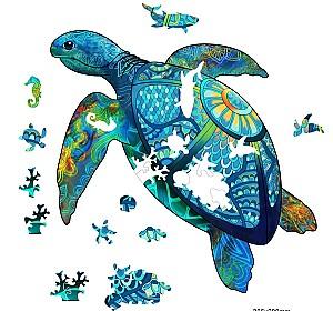 Puzzle Eureka E2D Rainbow Wooden Sea Turtle (473620)