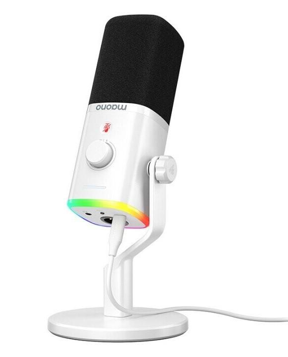 Microfon Maono PD100X White