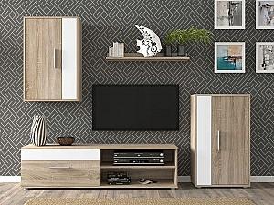 Living Yasen Mini Barato Stejar Sonoma / Nimfea Alb