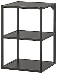 Set de mobila de baie IKEA Enhet/Lettan/Pilkan cu sertare/oglinda 164x43x65 Alb/Antracit
