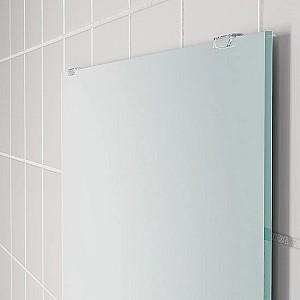 Set de mobila de baie IKEA Enhet/Lettan/Pilkan cu sertare/oglinda 164x43x65 Alb/Antracit