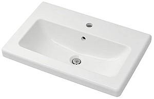 Set de mobila de baie IKEA Enhet/Lettan/Pilkan cu sertare/oglinda 164x43x65 Alb/Antracit