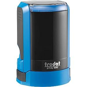 Stampila Trodat PRINTY R4642, diametrul 42 mm, albastră, 166971