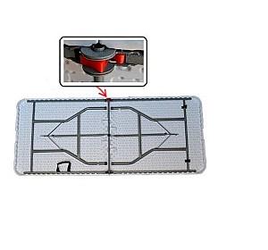 Masa pliabila Ekspand 180cm Alb (58872)