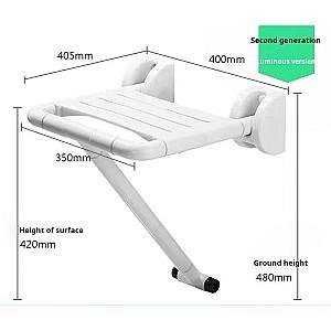 Scaun de baie pentru persoane cu dizabilitati VLM SX8889W Alb