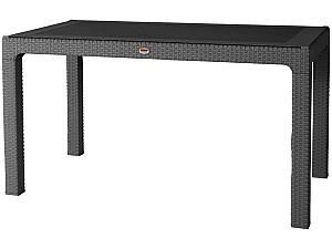 Masa de gradina Heniver Rattan Table 150x90 Anthracite