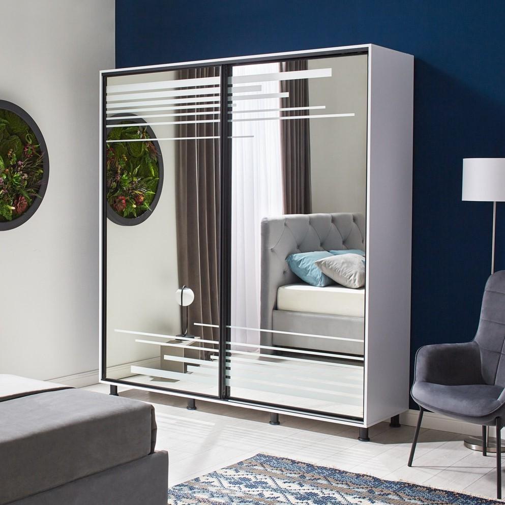 Dulap-cupe Ambianta Venus 1.8 m Alb