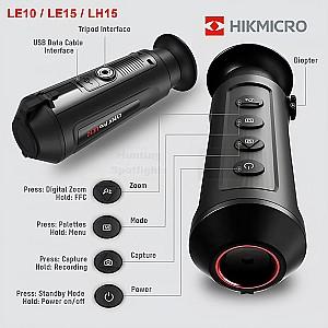 Monocular cu termoviziune HikMicro LYNX S LE10S
