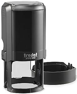 Stampila Trodat PRINTY R4642, diametrul 42 mm, negru, 166965/66605