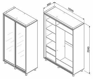 Dulap-cupe Ambianta Havana 1.6 m Grafit