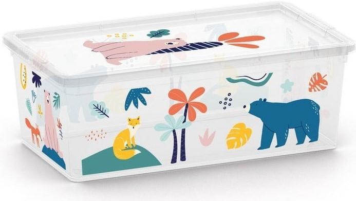 Cutie pentru depozitare KIS C-box XS Wild Animals