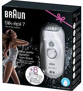 Epilator BRAUN Silk-epil 7-7561 + FG1100