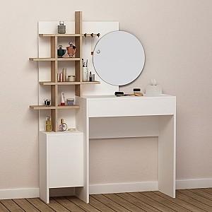 Masa de machiaj DECO Mup White/Oak