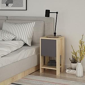 Noptiera DECO Ema Oak/Anthracite