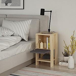 Noptiera DECO Ema Oak/Anthracite