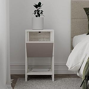 Noptiera DECO Ema Ancient White/Light Mocha