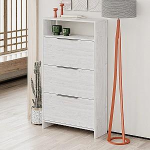 Dulap pentru incaltaminte DECO Kaju Alb Antic