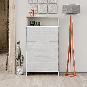 Dulap pentru incaltaminte DECO Kaju Alb Antic