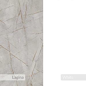 Dulap pentru incaltaminte DECO Kaju Alb/Lagina(Gri)