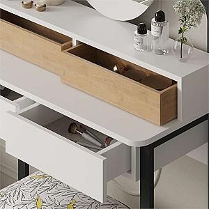 Masa de machiaj DECO Lora Alb