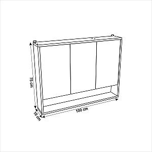 Dulap de baie Aquatoria 102 Taho LED 1000