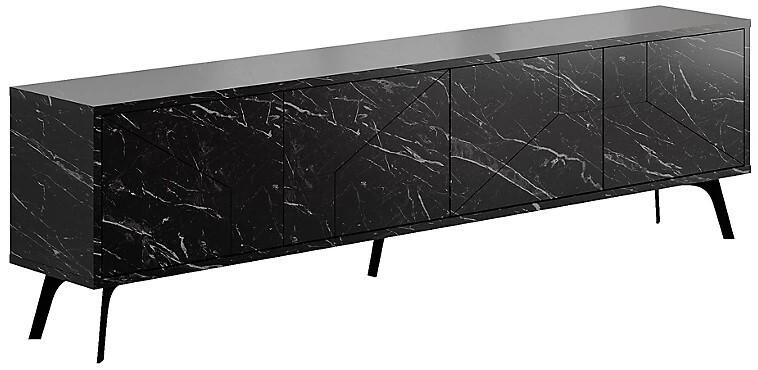 Tumba pentru televizor DECO Dune Lotus (Negru)