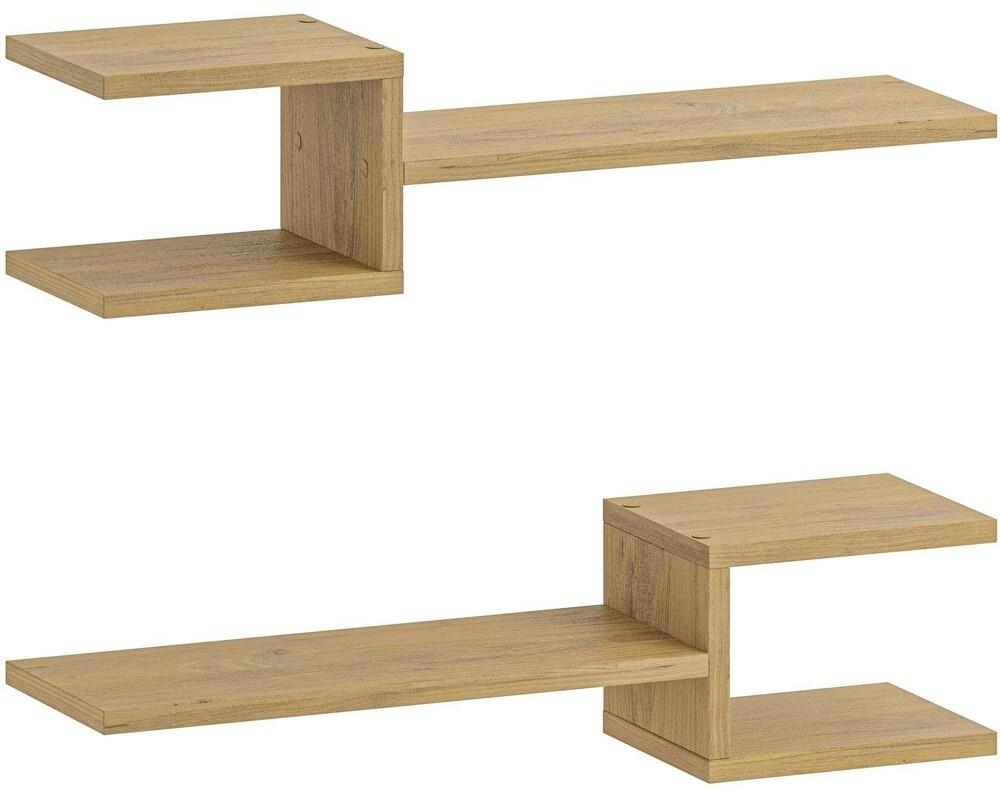 Raft de perete DECO Fork Oak (Stejar)