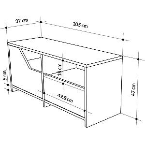 Dulap pentru incaltaminte DECO Nexus Light Mocha (Bej) / White (Alb)