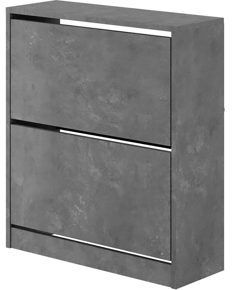 Dulap pentru incaltaminte DECO 2S Retro Grey (Gri)