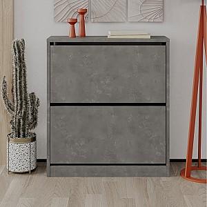 Dulap pentru incaltaminte DECO 2S Retro Grey (Gri)