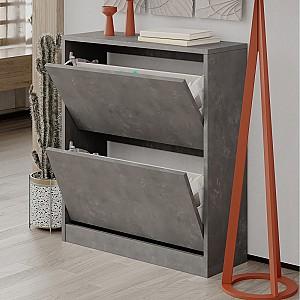 Dulap pentru incaltaminte DECO 2S Retro Grey (Gri)