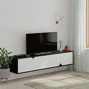 Tumba pentru televizor DECO Spark Lotus (Negru)