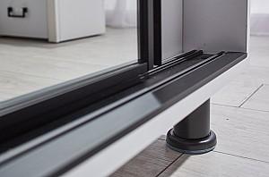 Dulap-cupe Ambianta Rio 1.6 m Alb