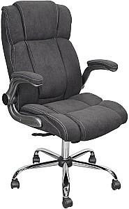 Fotoliu de birou DP BX-3702 Dark Grey/Stofă