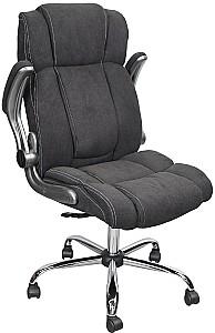 Fotoliu de birou DP BX-3702 Dark Grey/Stofă