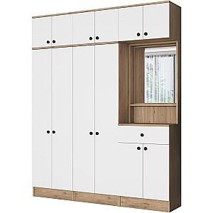 Antreu Mirage Meble EA142 (Walnut/White)