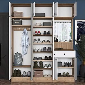 Antreu Mirage Meble EA142 (Walnut/White)