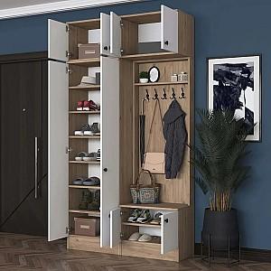 Antreu Mirage Meble EA144 (Walnut/White)