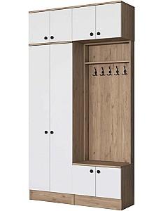 Antreu Mirage Meble EA144 (Walnut/White)