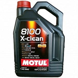 Ulei motor Motul 8100 X-Clean 5W-30 5L