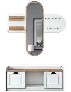 Antreu Mirage Meble EE101 (White/Walnut)