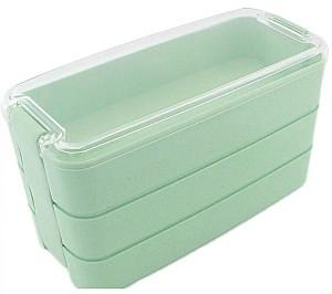 Set de recipiente alimentare Aptel AG479H Verde