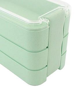 Set de recipiente alimentare Aptel AG479H Verde
