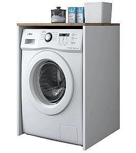 Raft pentru baie Mirage Meble Rani KD103 S (White/Walnut)