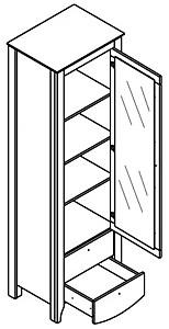 Living Yasen Karina Nimphea Alba/Stejar Sonoma Trufa