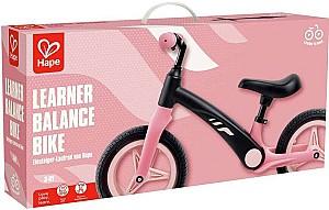 Bicicleta fara pedale Hape Learner Balance Bike Pink