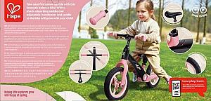 Bicicleta fara pedale Hape Learner Balance Bike Pink