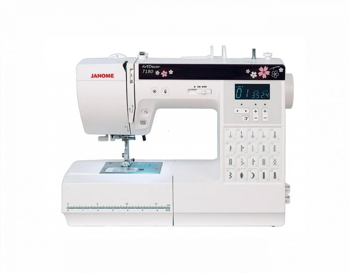 Masina de cusut Janome  ArtDecor 7180