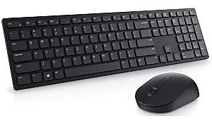 Set tastatura + Mouse DELL KM5221W Black