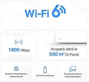 Sistema Mesh Mercusys Halo H70X (3-pack)